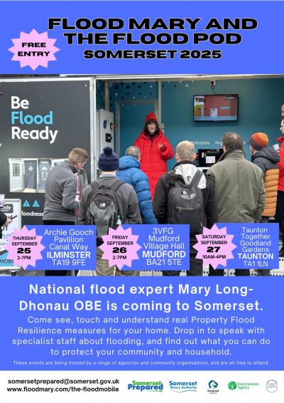 National Flood Expert Mary Long-Dhonau is Coming to Somerset